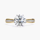 Round Engagement Ring | Elysian Diamond Ring | Niahmi Jewellers