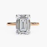 Emerald Cut Engagement Ring | Diamond Ring | Niahmi Jewellers