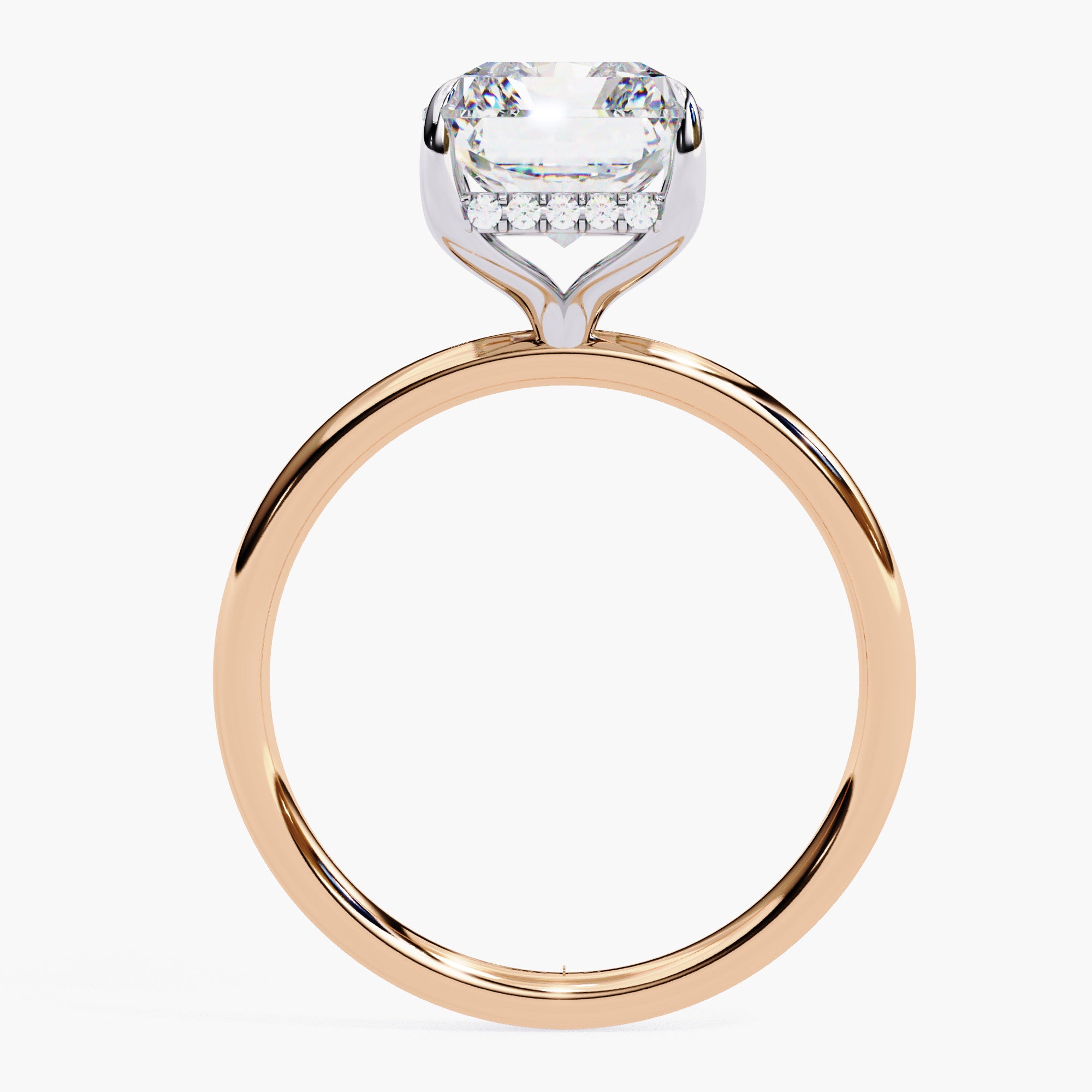 Emerald Cut Engagement Ring | Diamond Ring | Niahmi Jewellers