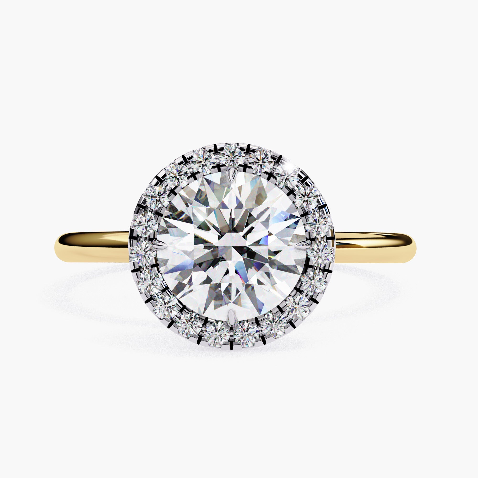 Round Halo Rings | Best Selling Ring | Niahmi Jewellers