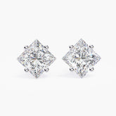 Elegant Princess Stud Earrings