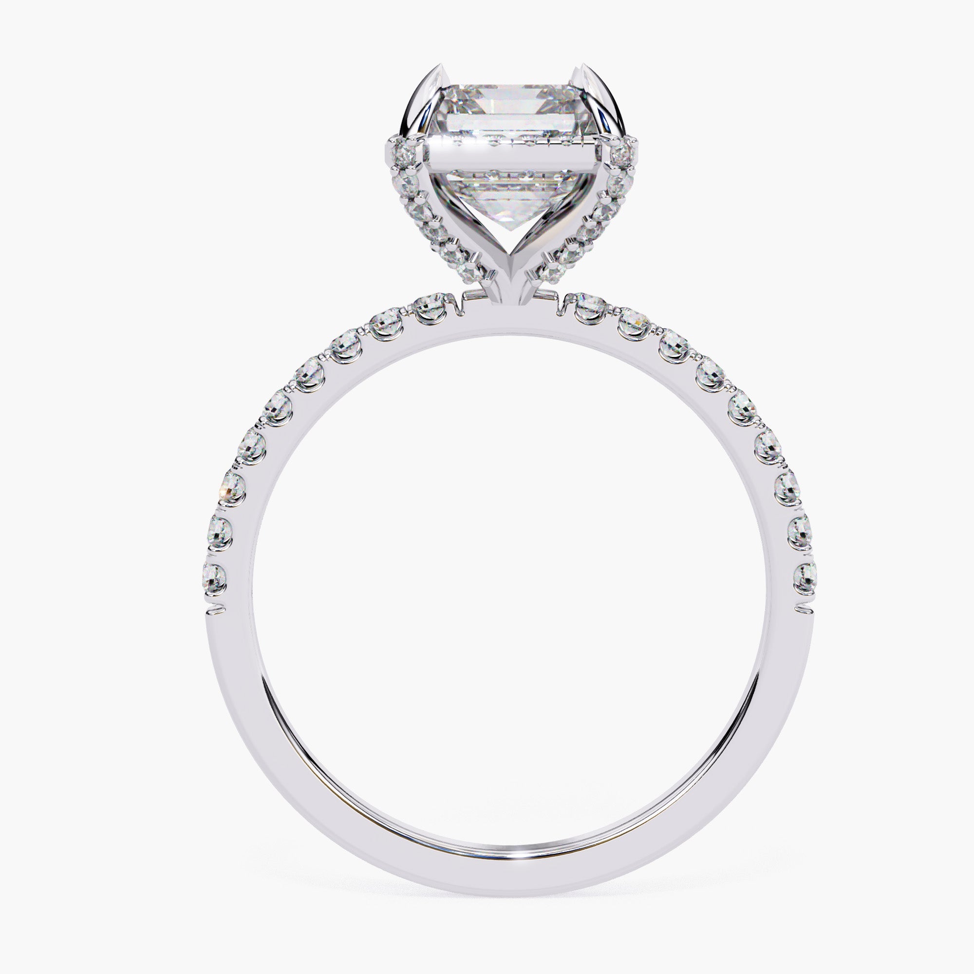 Hidden Halo Engagement Rings | Diamond Rings | Niahmi Jewellers