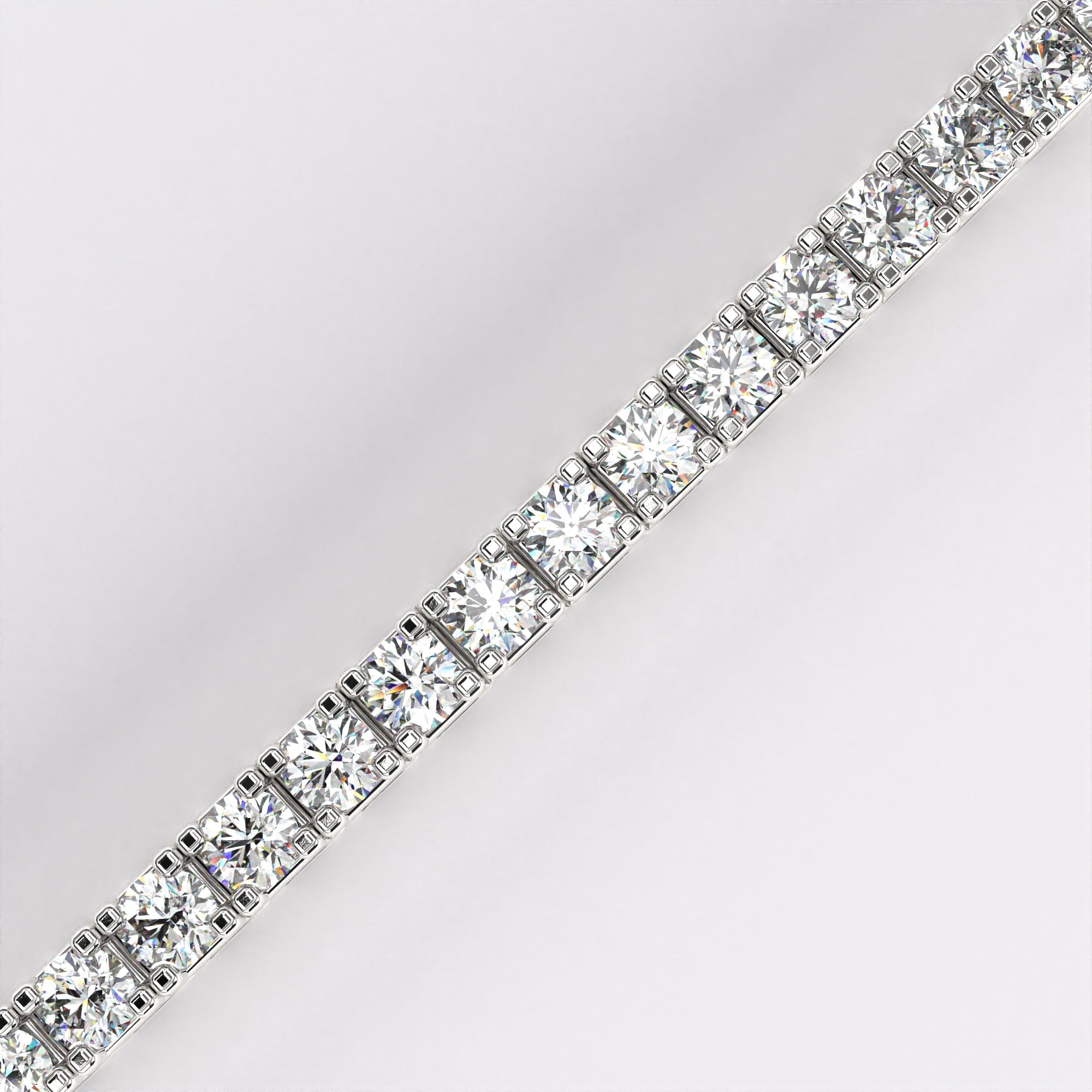 Round Diamond Bracelet | Elegant Round Bracelet | Niahmi Jewellers