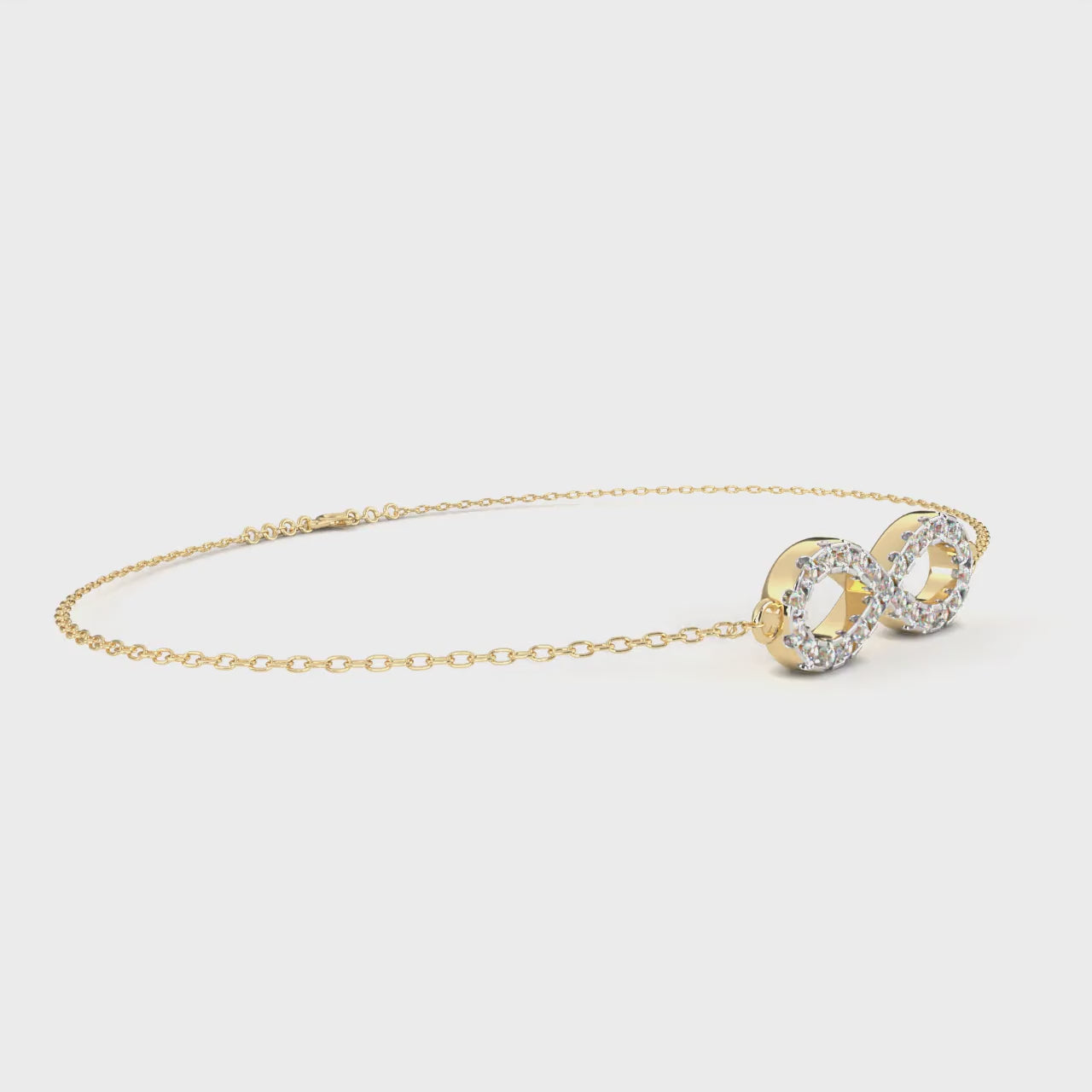 Infinity Pave Bracelet