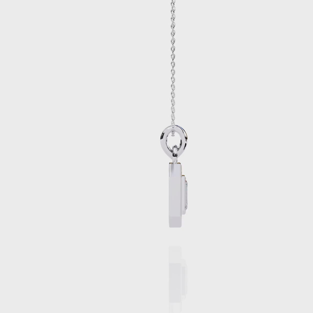 Emerald Halo Pendant