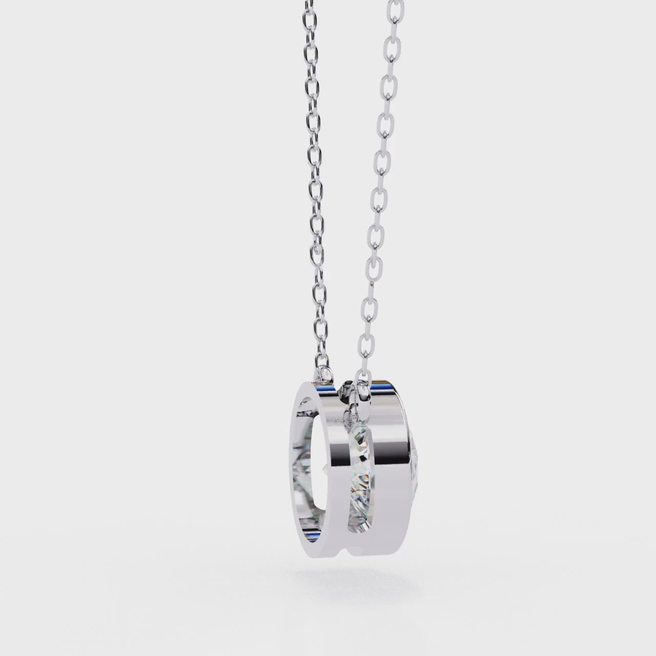 Round Bezel Pendant